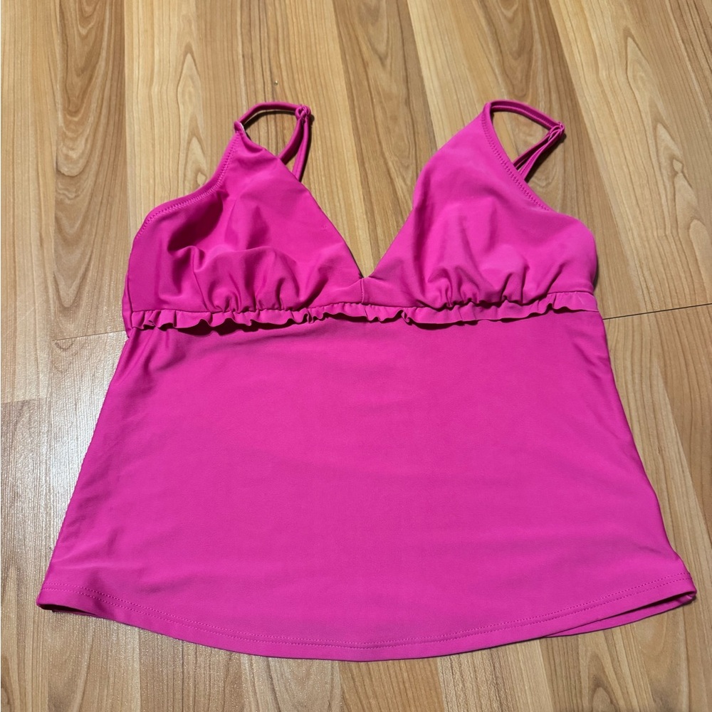 Old Navy Fuchsia Tankini Top